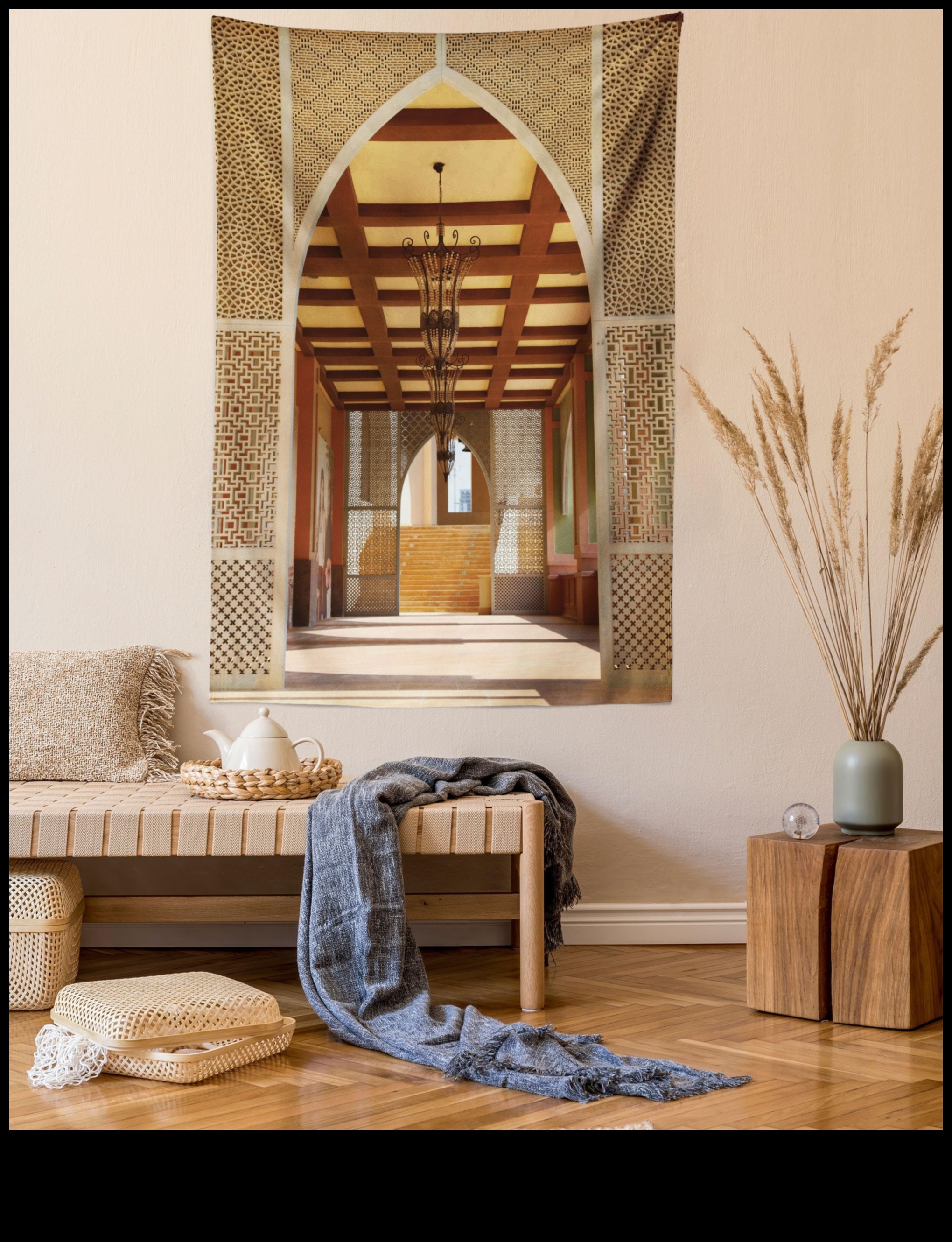 Landmark Tapestry: Weaving a World of Architectural Beauty