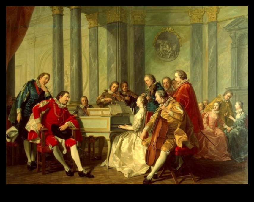 Golded Grandeur: The Elegant Lines of Baroque Artistic Expression