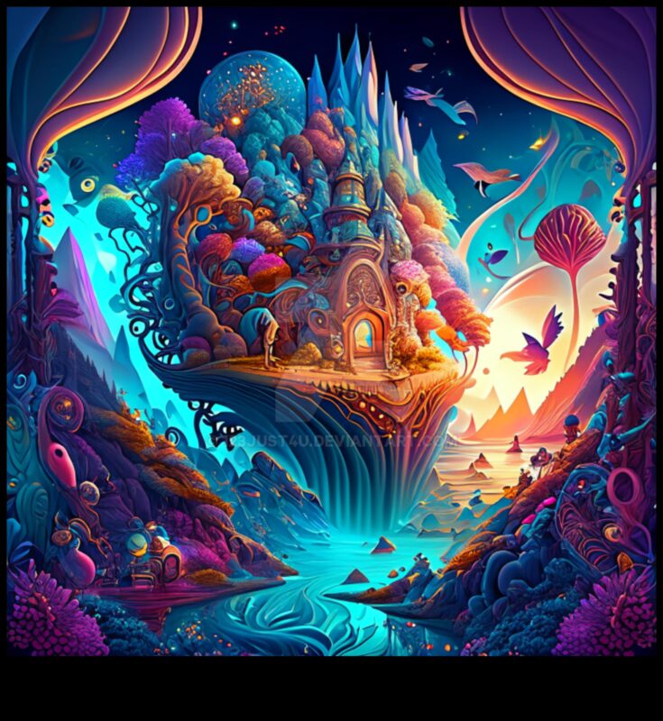 Whimsical Worlds: Playful Escapades in Pop Art Realms